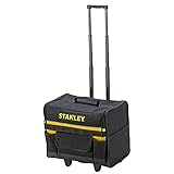 STANLEY 1-97-515 - Bolsa rígida con ruedas, 44.5 x 25.5 x 42 cm, Color Negro /...